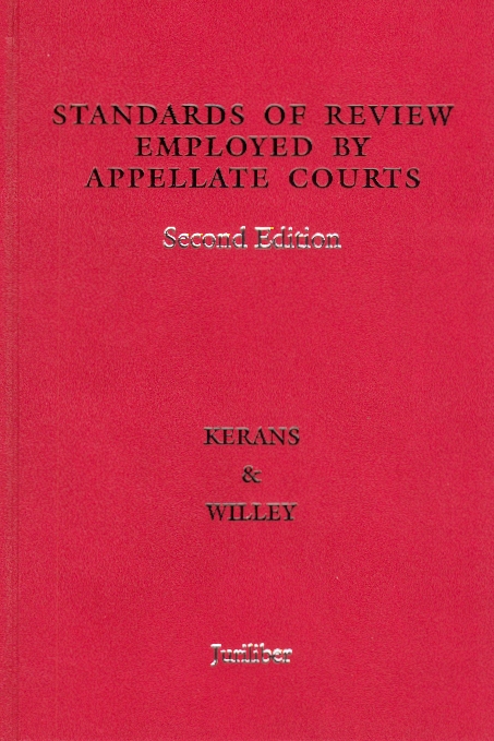 Standards of Review Employed by Appellate Court